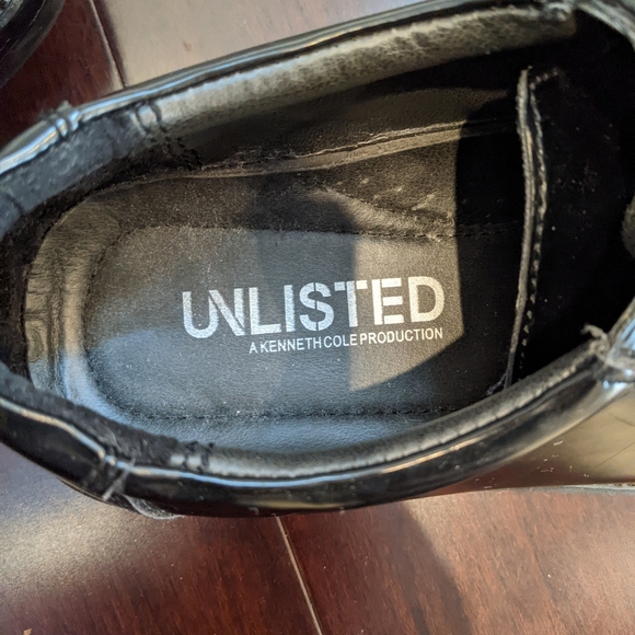 Kenneth Cole Unlisted Black Dress Shoes, Men Size 10 - Picture 5 of 5